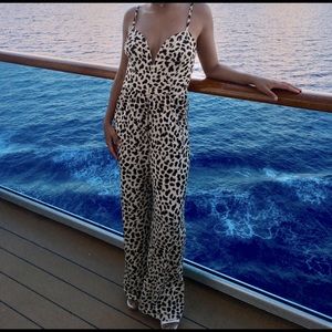 Pretty Express Cheetah Print Jumpsuit